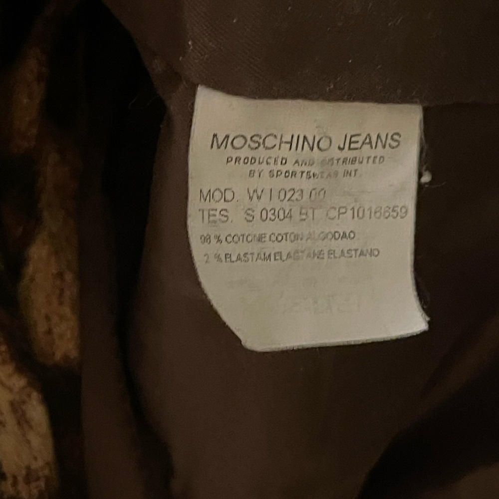 VINTAGE MOSCHINO PANTSUIT - Picture 4 of 16